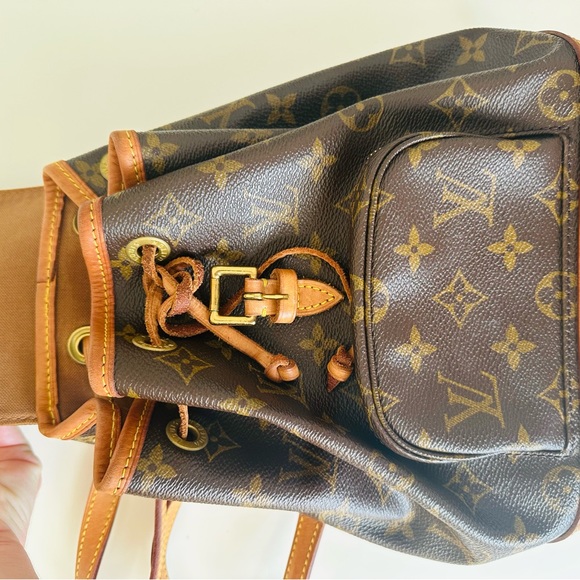 Mini LOUIS VUITTON Montsouris backpack. PM - Picture 11 of 14